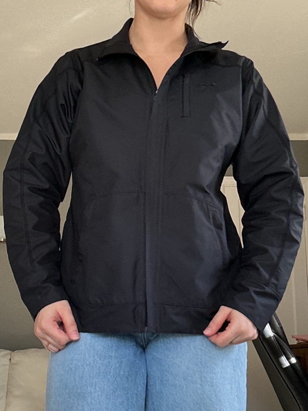 Under Armour Black Zip-Up Jacket